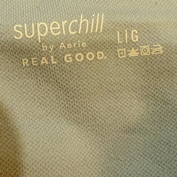 Aerie Super Chill Large Light Blue Corset Cami Stretchy - Picture 2 of 5